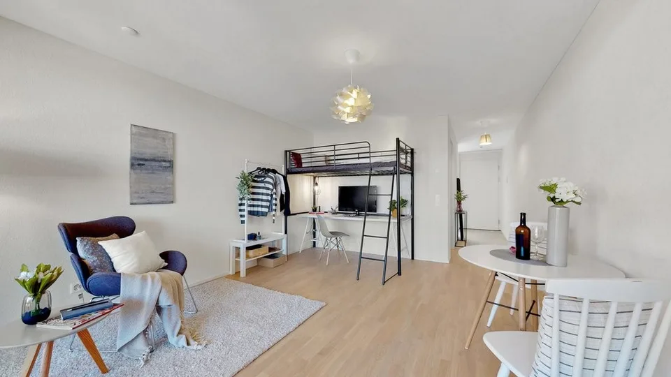 Kleine, urbane Wohnung im Saurer-Werk 2