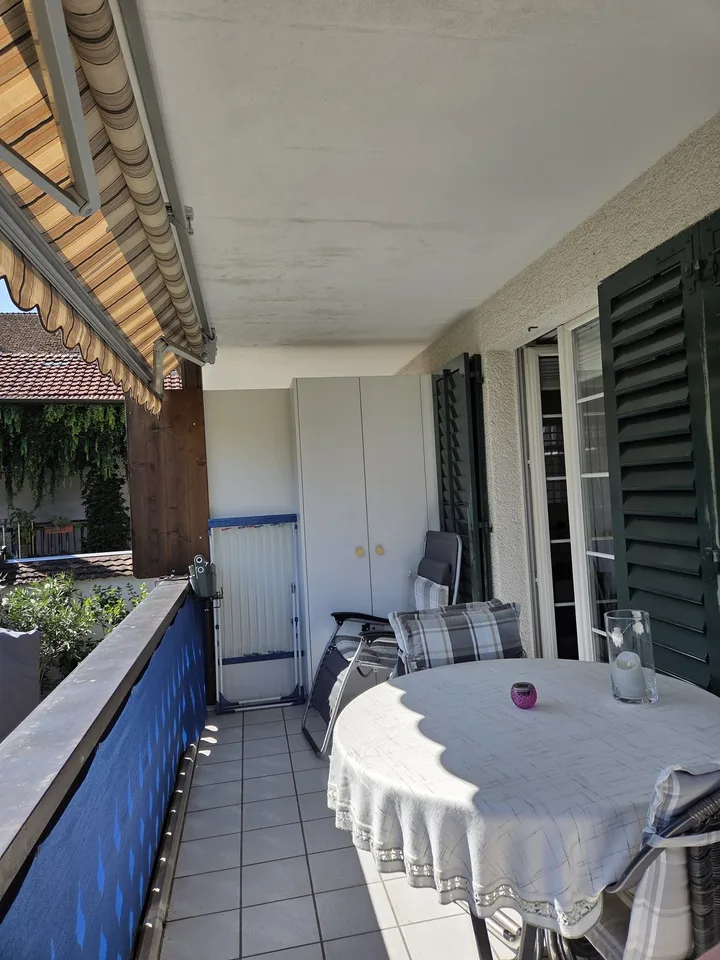 Charmante 2-Zimmer-Wohnung mit grossem Balkon in Bad Zurzach