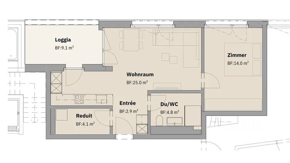 Möblierte Neubauwohnung in Pfäffikon SZ – zentral, modern & flexibel auf Monatsbasis
