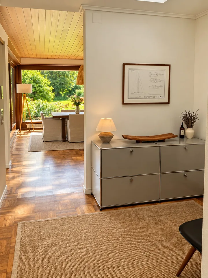 Charmante, möblierte 3.5-Zimmer-Wohnung in Freienbach – Stilvolles Wohnen mit Gartenblick