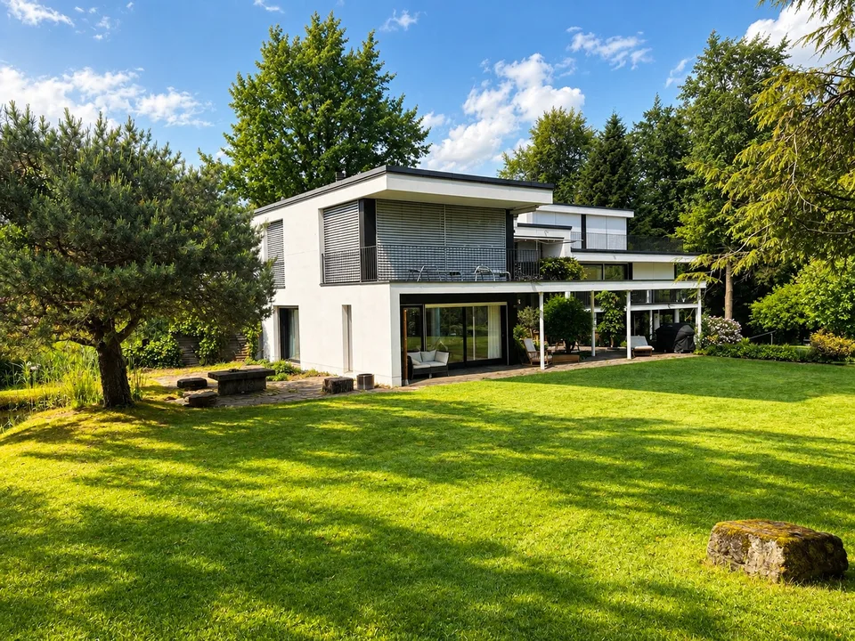 Charmante, möblierte 3.5-Zimmer-Wohnung in Freienbach – Stilvolles Wohnen mit Gartenblick