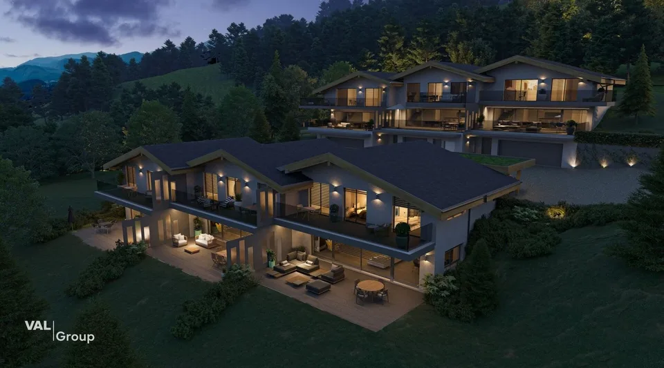 3.5 pièces neuf avec grand balcon dans une villa de deux unités – Foto 6 von 10