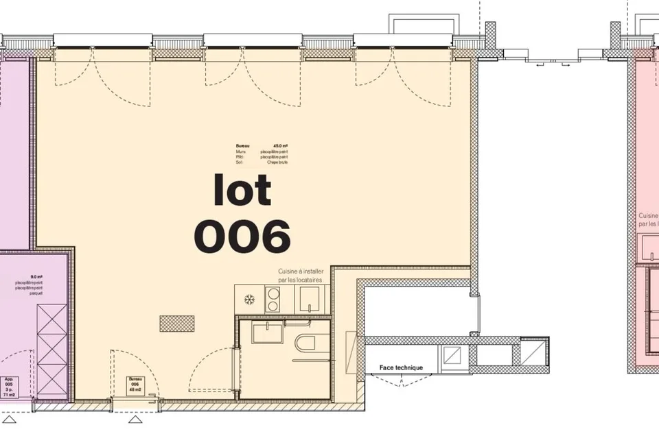 Ufficio di 48m2 in affitto nel cuore di Losanna – foto 3 di 4