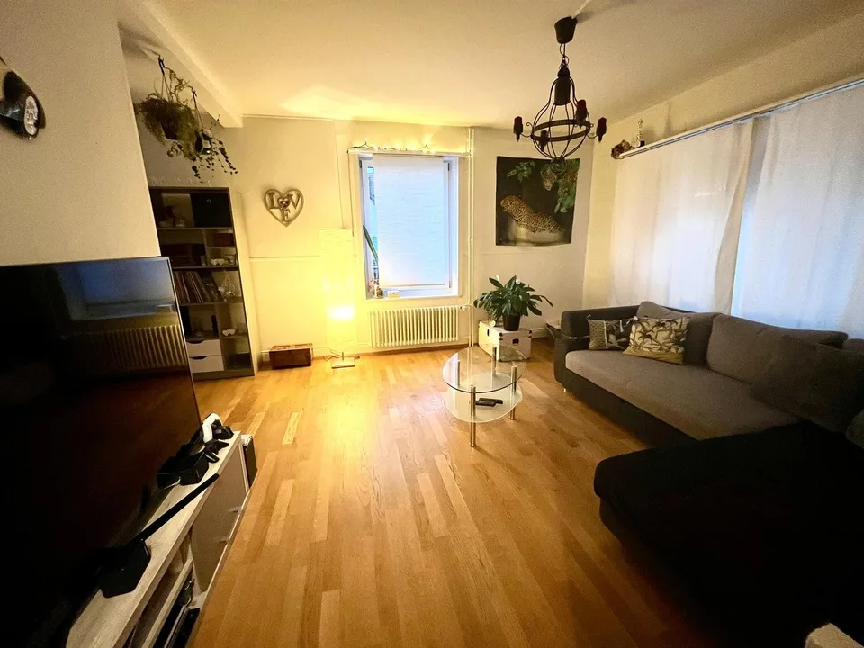 4½-Zimmer-Wohnung mit Garten, Terrasse und Aareblick
