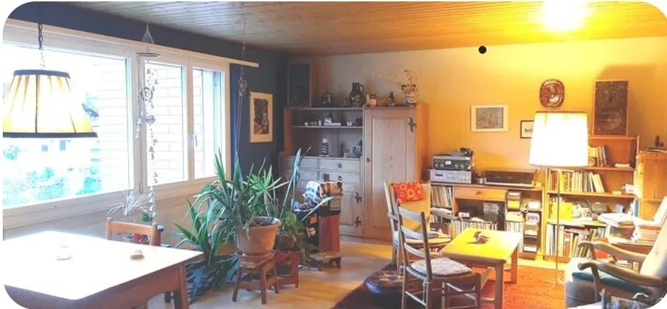 Suchen Sie eine ruhige, voll ​Grosszügige, voll möblierte 3.5-Zimmer-Wohnung in Heimberg – All-Inclusive

​Zur Untermiete steht eine wunderschöne, komplett möblierte 3.5-Zimmer-Wohnung bereit. Perfekt geeignet für Familien, Pendler, Berater, Fachkräfte od