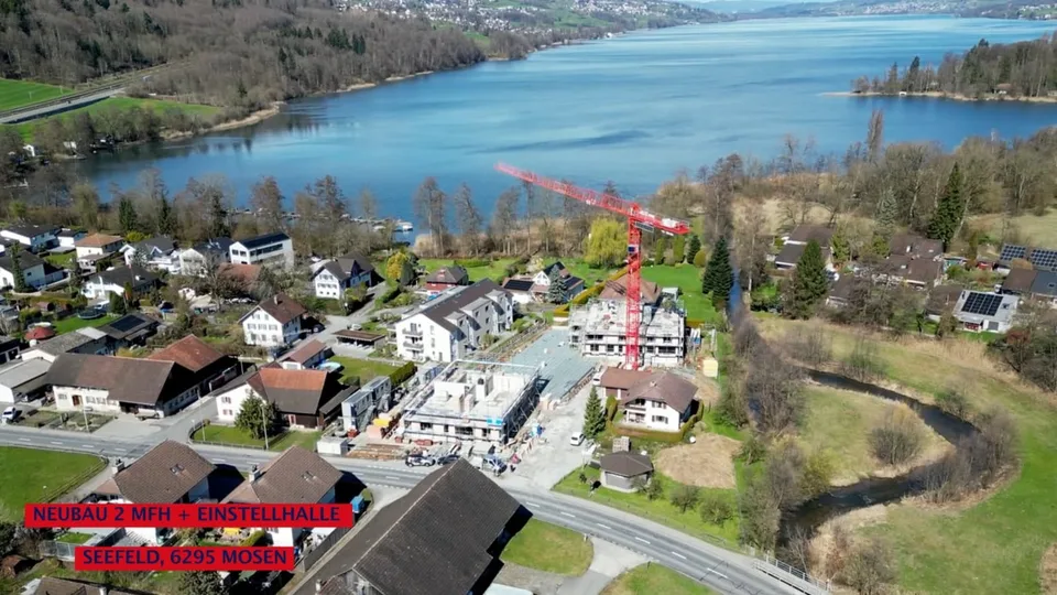 2.5-Zimmer-Neubauwohnung mit Sitzplatz - Seefeld Mosen am Hallwilersee