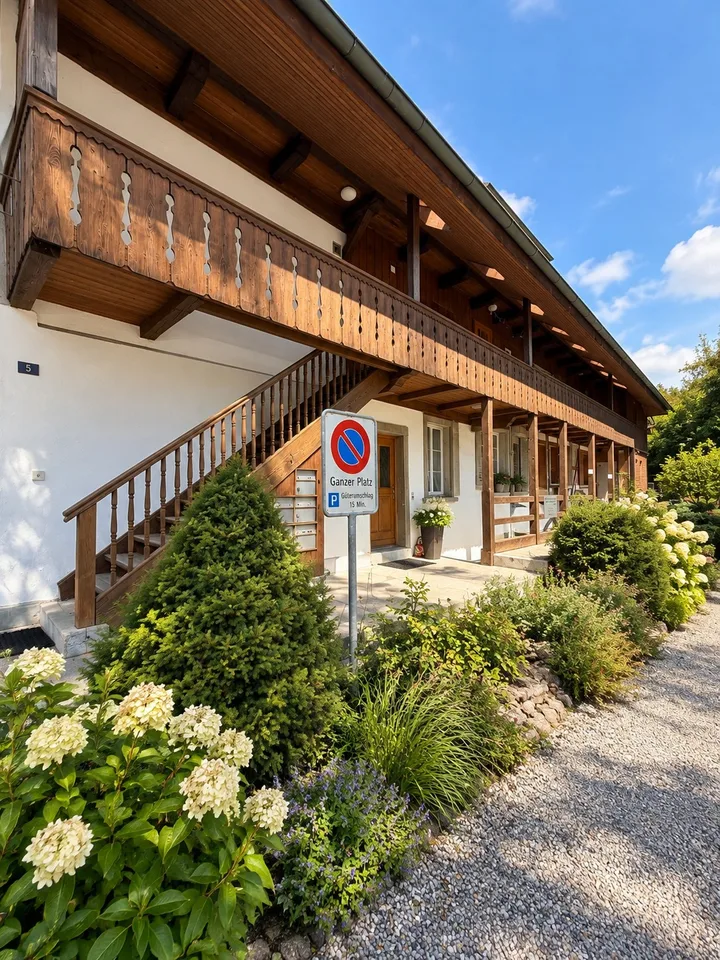 Helle 2-Zimmerwohnung im Erdgeschoss
