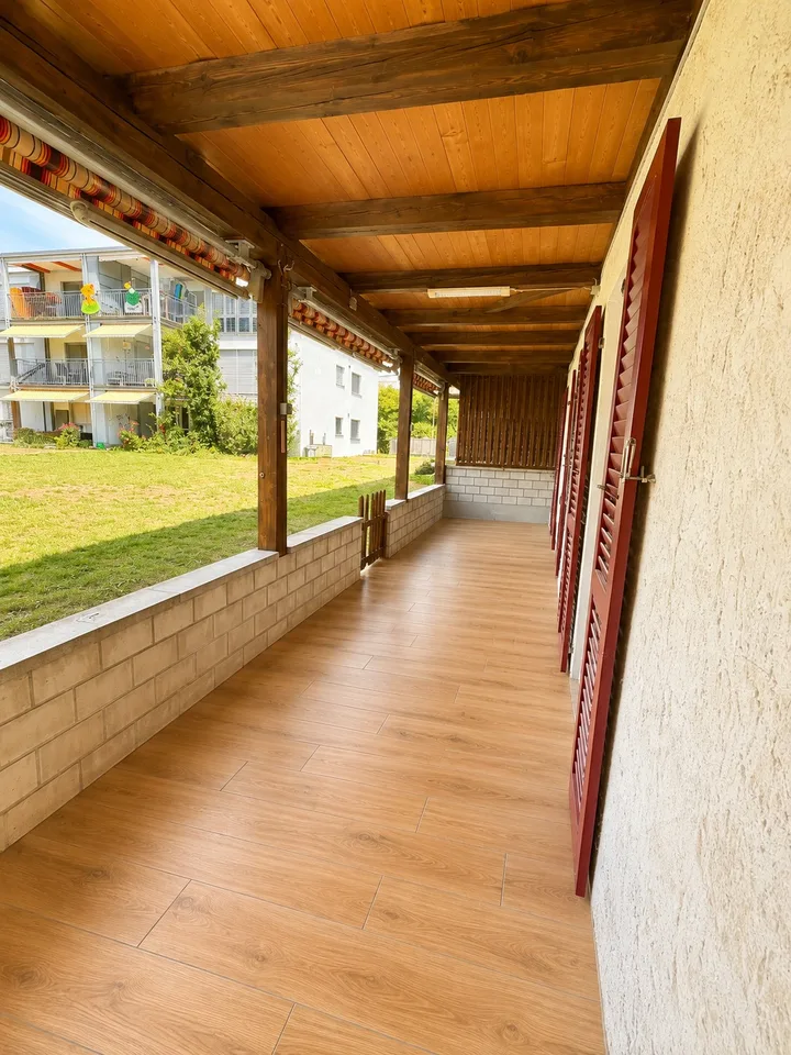 Helle 2-Zimmerwohnung im Erdgeschoss