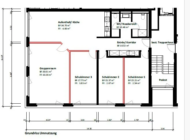Helle Büro- oder Schulungsfläche – vielseitig nutzbar in Nottwil – Foto 13 von 13