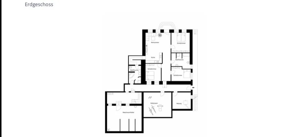 4 Zimmer Wohnung im Dorfkern