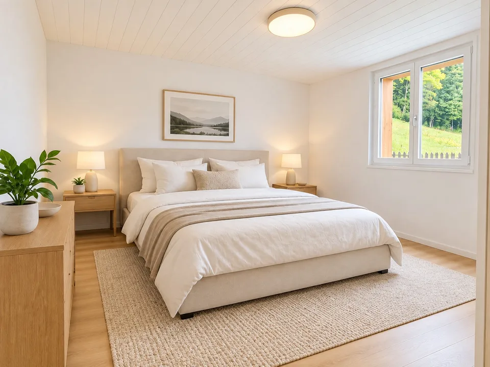Erstbezug nach Totalsanierung – moderne 2.5-Zimmer-Wohnung mit Gartensitzplatz