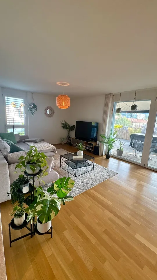 Moderne 2.5-Zimmer-Wohnung mit über 50 m² Terrasse in Dübendorf