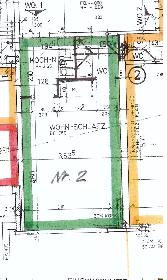 Bright 1.5-room ground-floor flat with garden – 5 minutes from the lake and train station
