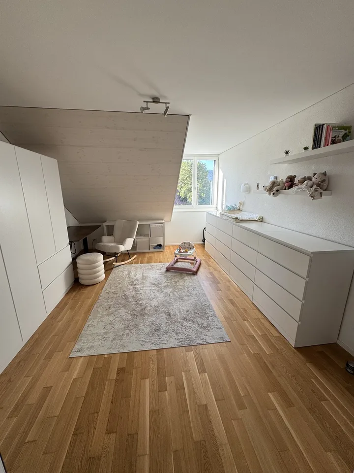 3.5 Zimmer Wohnung mit ca 6m Spitzdach