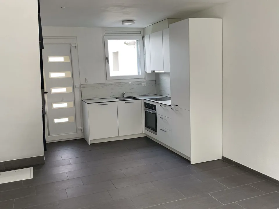 Kleine Maisonettwohnung mit Sitzplatz