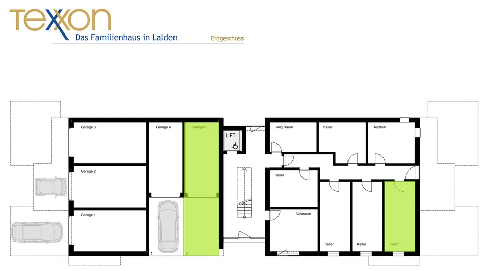 Grosszügige 5.5-Zimmer-Wohnung mit 178 m2, Garage und E-Ladestation