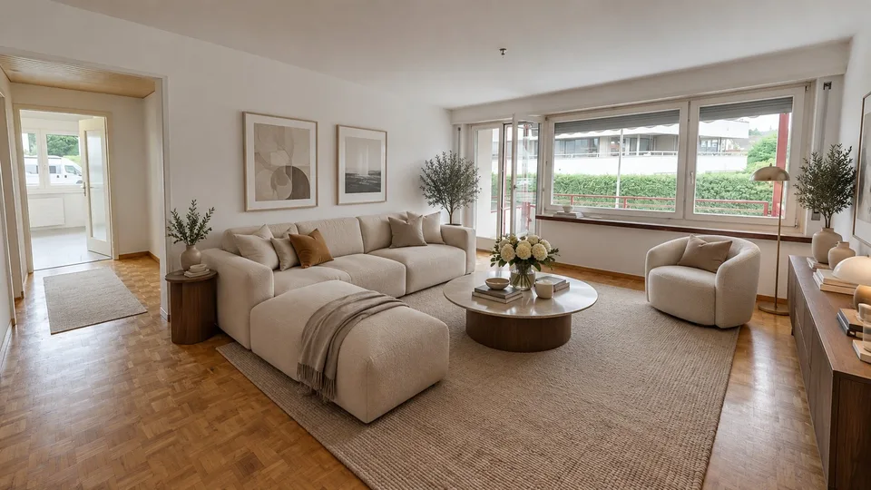 Helle 3-Zimmer-Wohnung im 2. OG ruhig wohnen in Uetikon am See | BEFRISTET