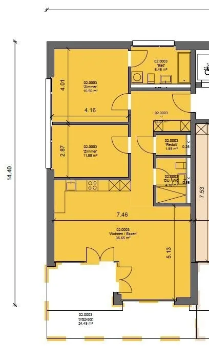 Wir vermieten eine 3.5-Zimmerwohnung in Galgenen