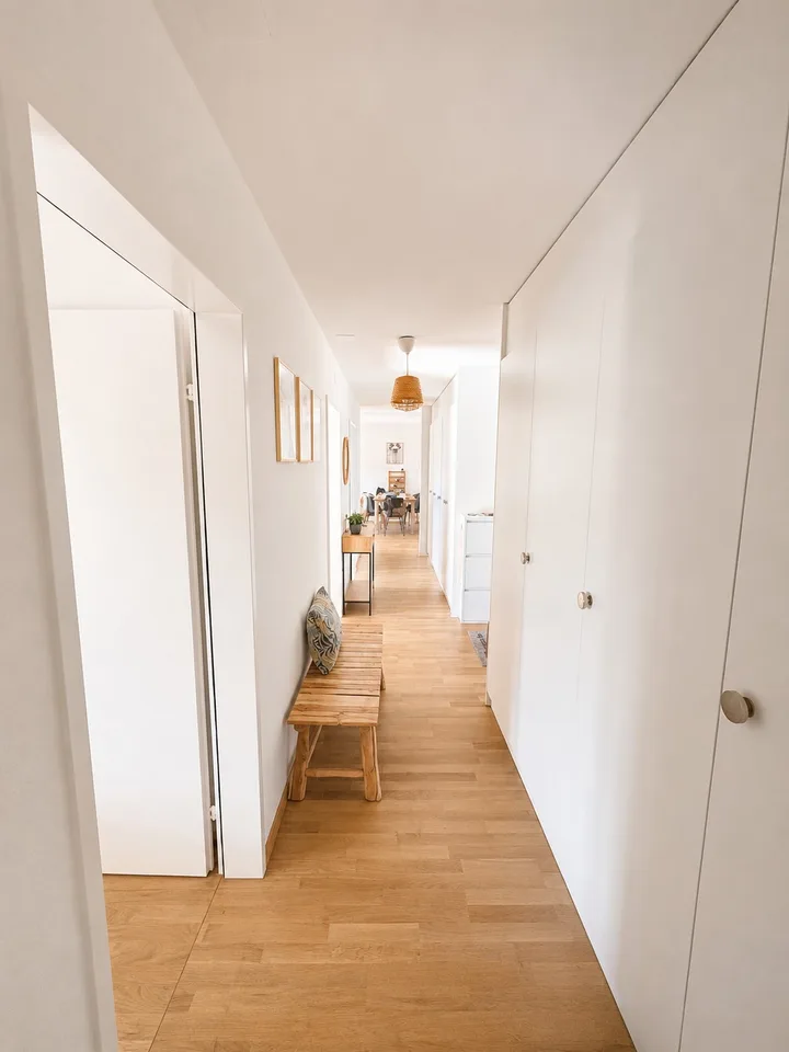Möblierte 3.5-Zimmerwohnung in Wabern | 78 m² | Balkon, Büro & Parkplatz | Nov.März