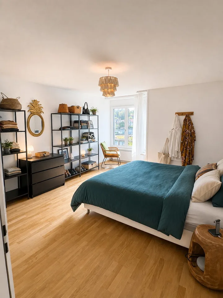 Möblierte 3.5-Zimmerwohnung in Wabern | 78 m² | Balkon, Büro & Parkplatz | Nov.März