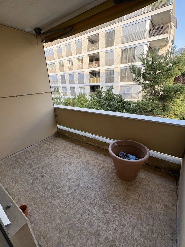 Chambre de colocation avec balcon