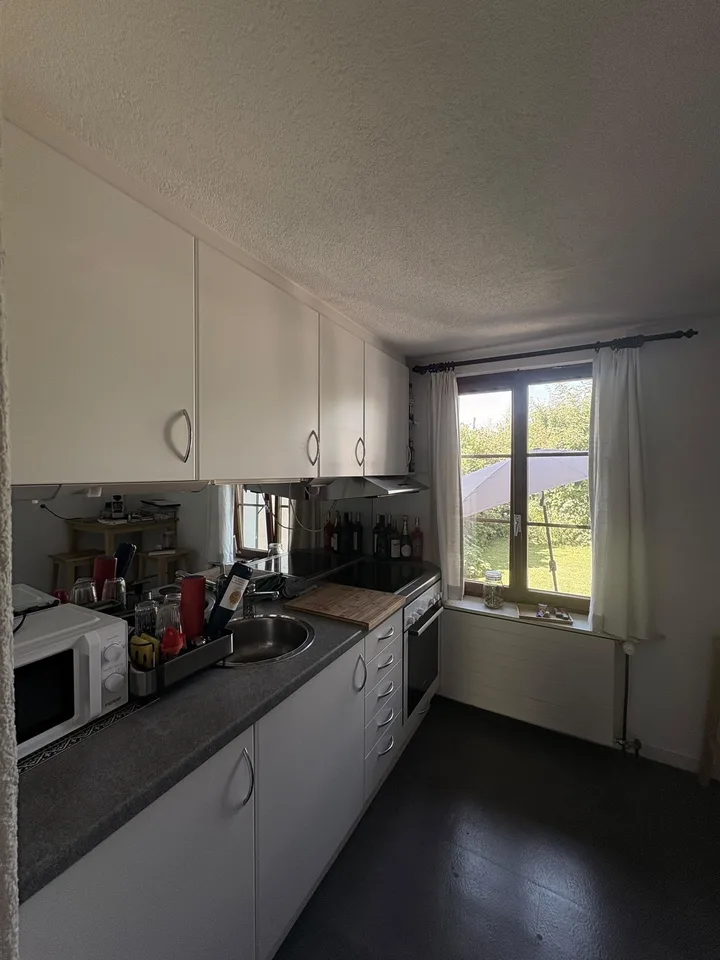 Möblierte 2-Zimmer-Wohnung (möbliert) an ruhiger Lage an der Emme befristet zu vermieten