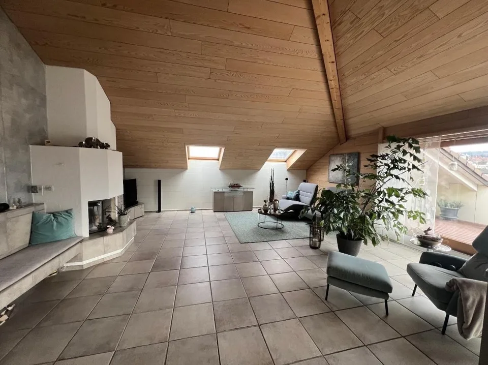 Appartement familial de rêve de 6,5 pièces avec 200m², terrasse & vue sur les Alpes - Sandgasse 15, Reinach AG