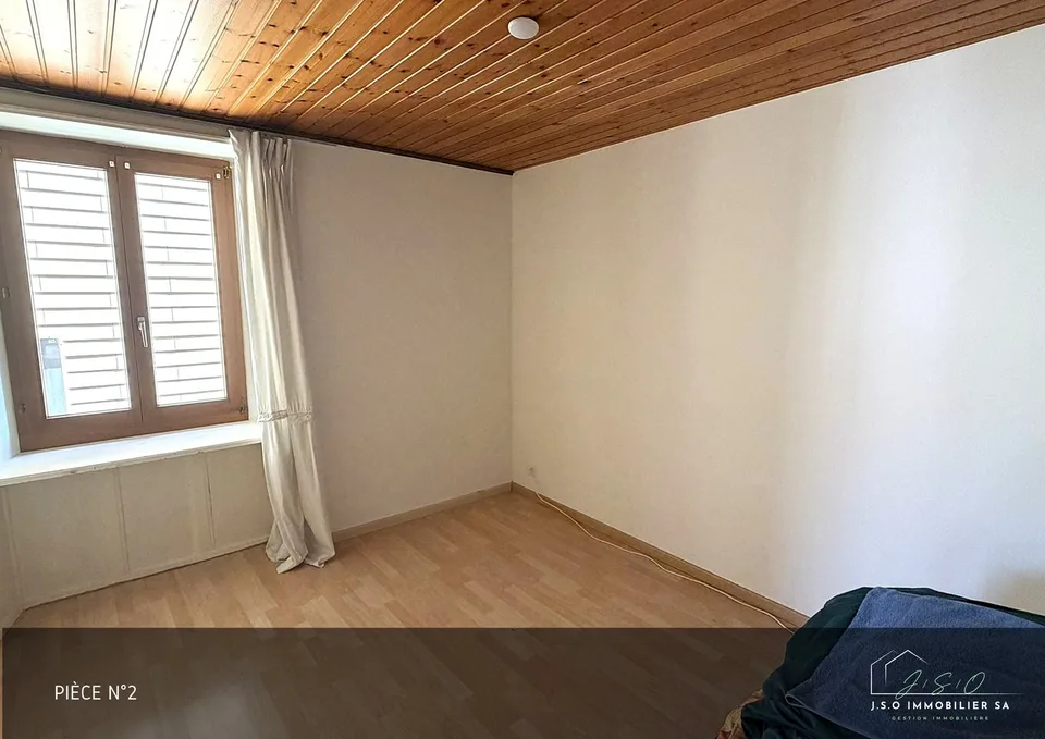 À louer à Fleurier – Appartement de 2.5 pces / LOYER ATTRACTIF