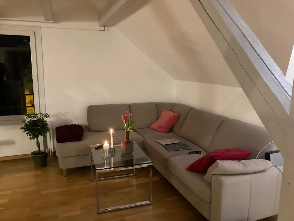 Grosse 3.5 Zimmer Wohnung, Zwei Geschosse