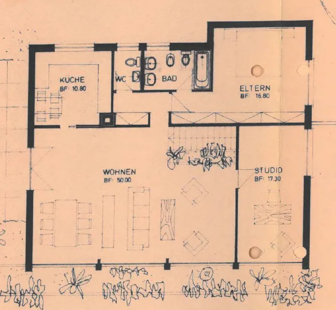 Zimmer in Einfamilienhaus mit Terrasse, Weitsicht und Garten