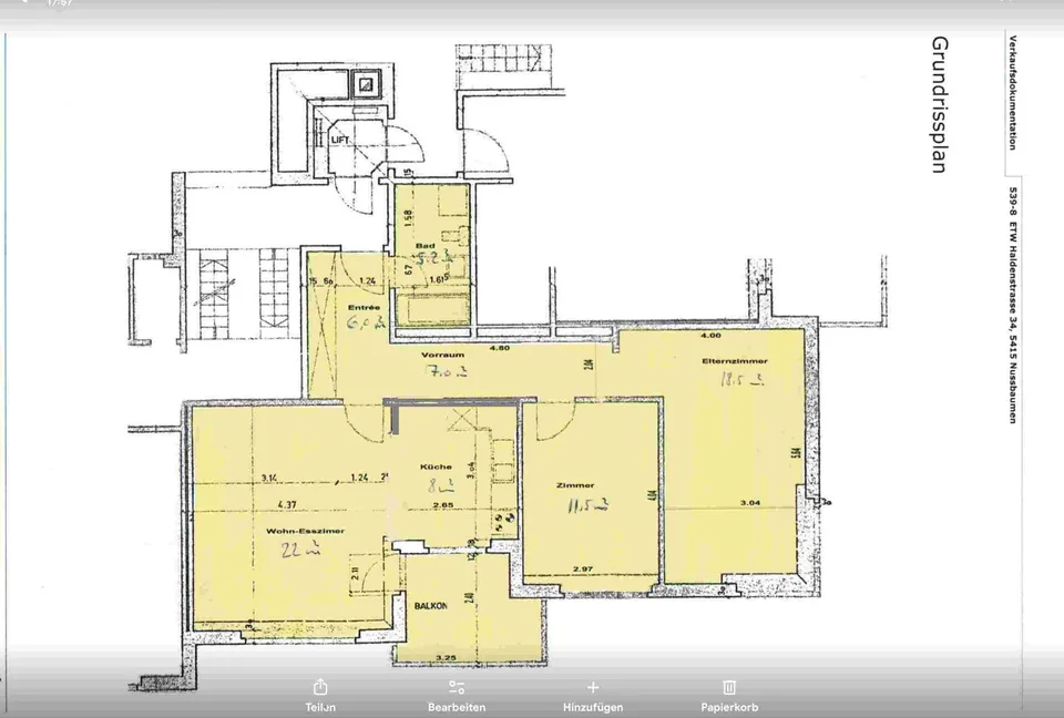 3.5-Zimmer-Wohnung mit Traumaussicht und Lift