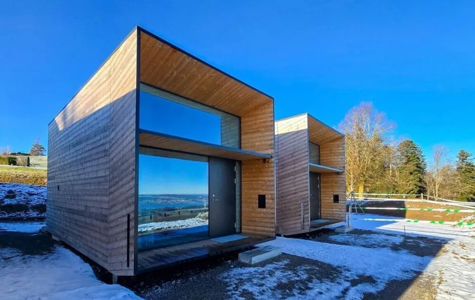 2.5-Zimmer-Tiny-House mit spektakulärer Zürichsee-Aussicht – ca. 20 Min. von Zürich
