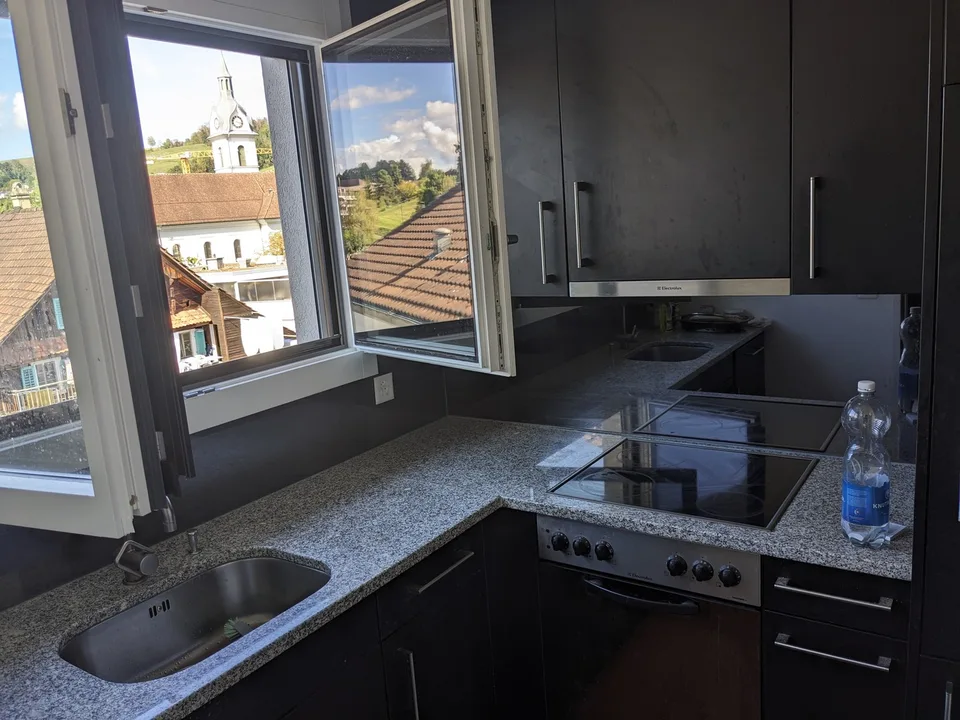 Sehr helle 2,5 Zimmer Wohnung mit toller Aussicht auf Rigi und Pilatus