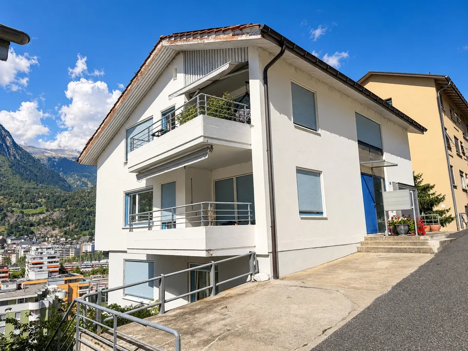 Moderne 1.5-Zimmer-Wohnung mit Weitsicht über Brig | ca. 44 m²