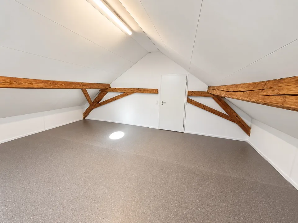 Grosszügige 4.5-Zimmer-Dachwohnung, Erstbezug nach Sanierung, 105 m²