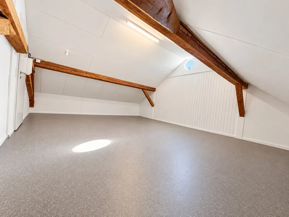 Grosszügige 4.5-Zimmer-Dachwohnung, Erstbezug nach Sanierung, 105 m²