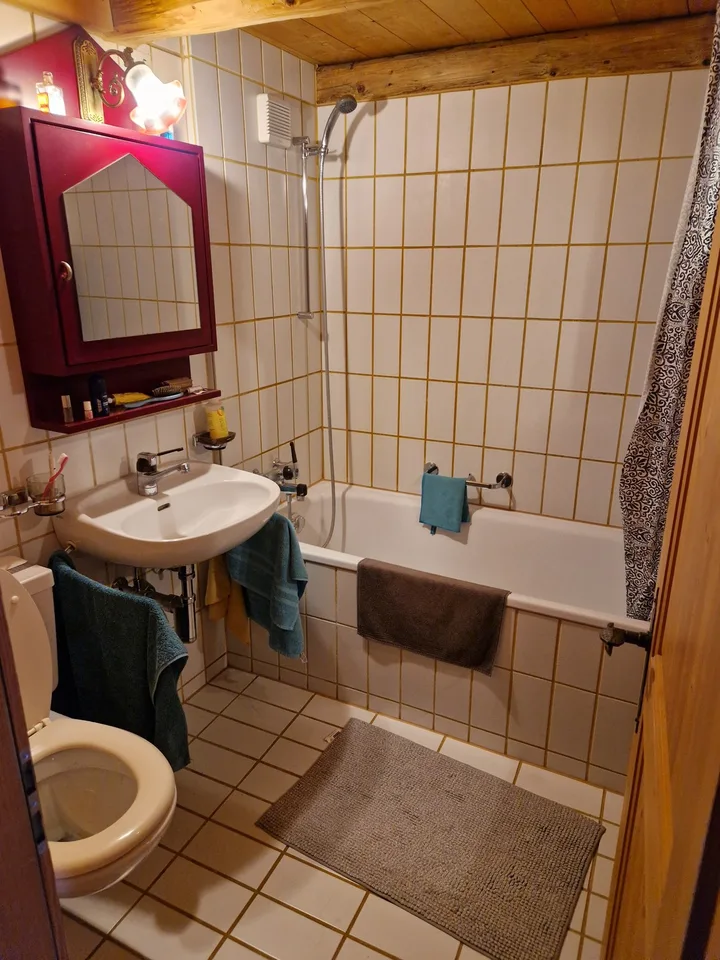 Charmante Altbauwohnung auf zwei Stöcken per 1. November