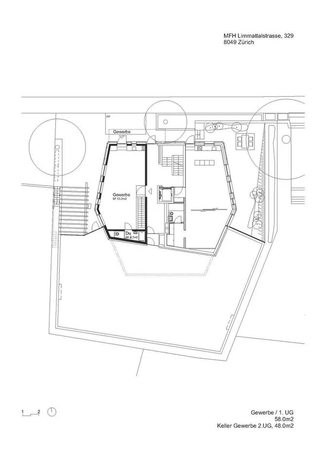 Gewerberaum in architektonisch eindrucksvoller Liegenschaft – Foto 6 von 7