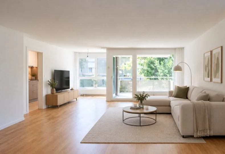 3.5 Zimmer Wohnung in Wabern – Foto 2 von 7