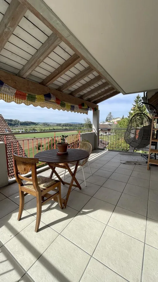 Large, bright apartment with a great view in Wettswil am Albis - Fully furnished for 1 year – photo 6 of 16