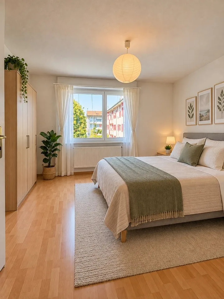 Appartamento di 4.5 locali con balcone soleggiato nel quartiere Stigli a Lyss – foto 5 di 8
