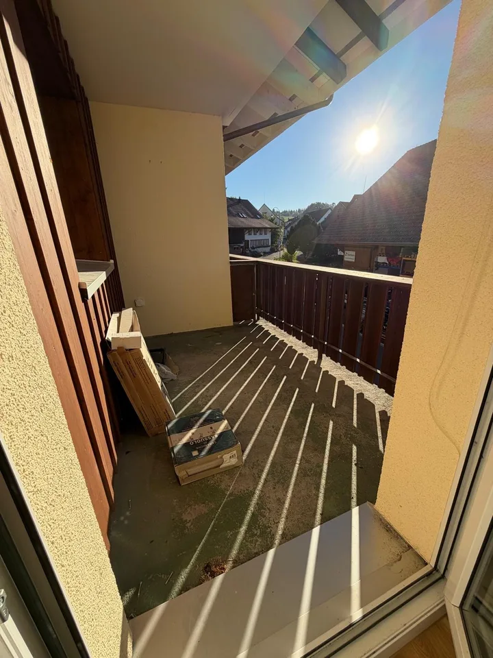 Emménager et se sentir chez soi dans cet appartement de 3 pièces fraîchement rénové avec 2 balcons – photo 5 sur 9