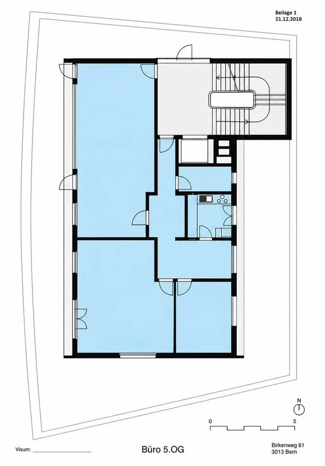 Moderne Bürofläche mit Weitblick und grosszügiger Terrasse – Foto 12 von 12