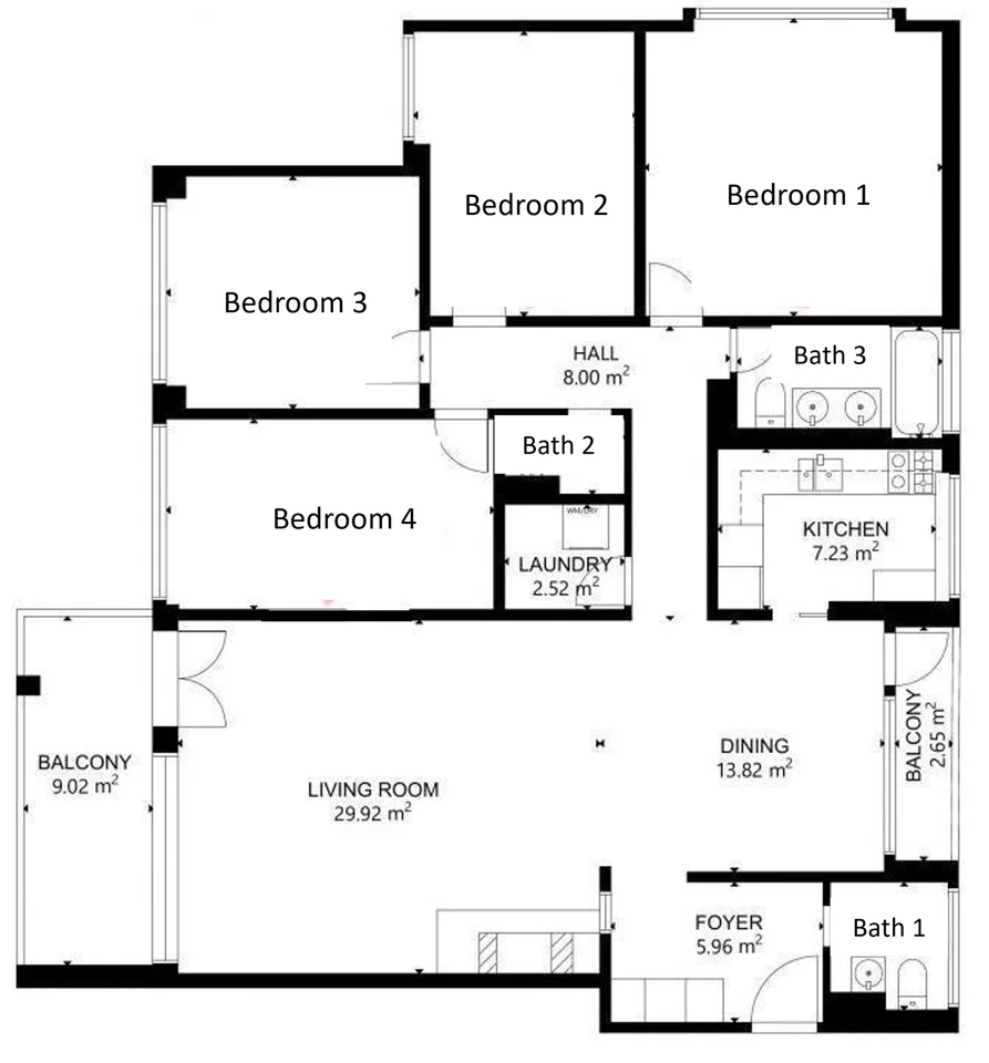 MydiHei Co-living: Furnished Room in an "All Boys" Flatshare – Foto 12 von 14