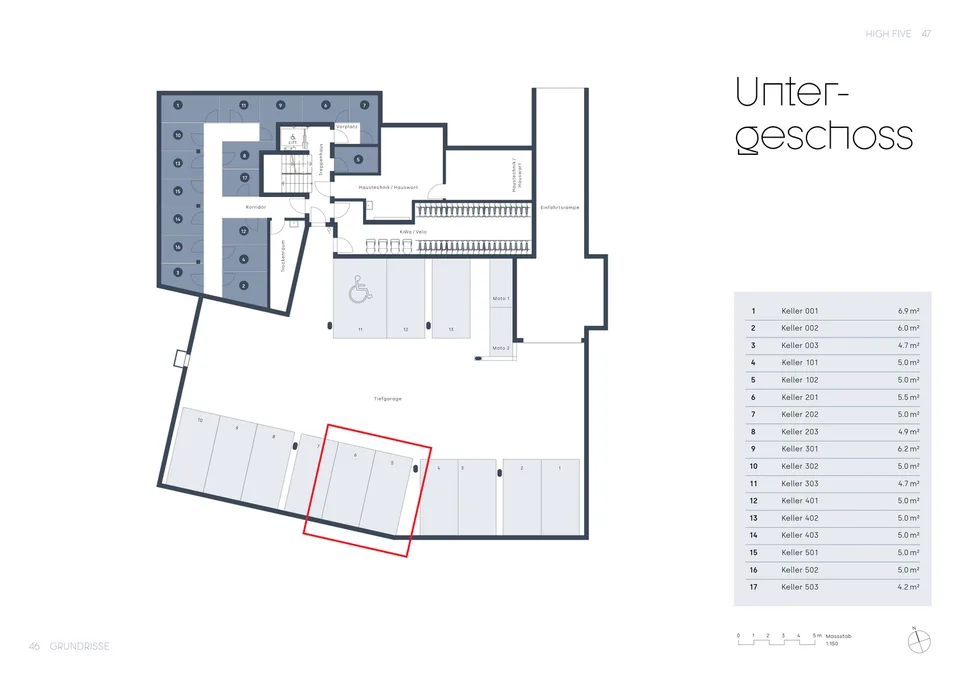 Erstbezug im HIGH FIVE Grosszügige 4.5-Zimmerwohnung mit Wintergarten & Balkon – Foto 12 von 12