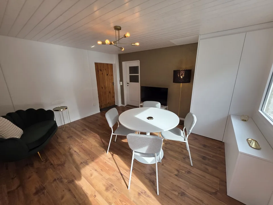 🌿 Möblierte 2-Zimmer-Wohnung mit grosser Terrasse im Grünen – Foto 2 von 6