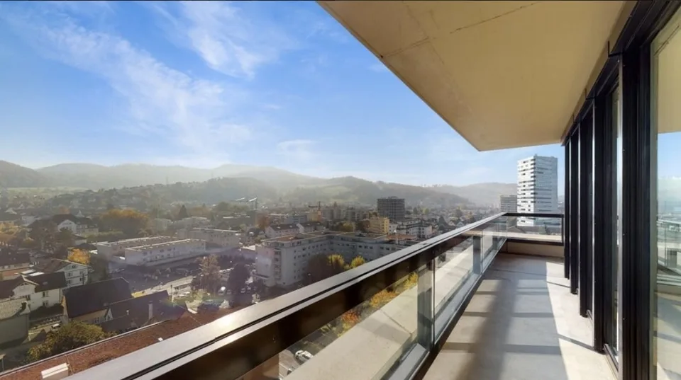 3.5-Zimmer Wohnung mit toller Aussicht, nähe Bahnhof – Foto 8 von 8