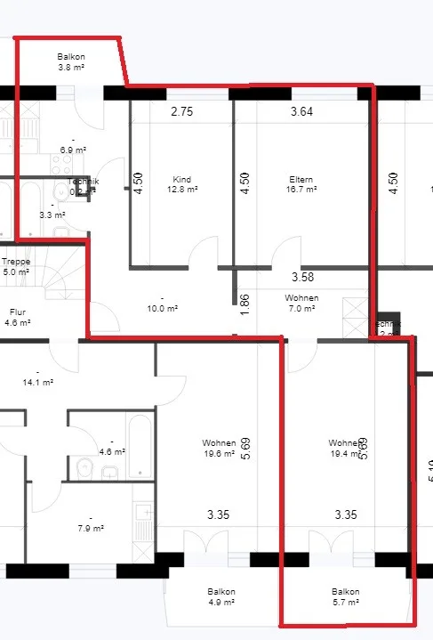 Appartement 3.5 pièces au centre de Stäfa – photo 7 sur 7