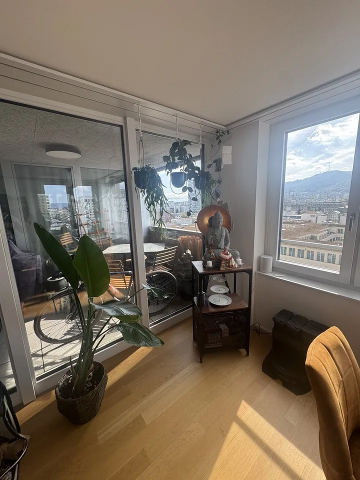 3½ ZI-WOHNUNG IN ZÜRICH - KREIS 9 ALTSTETTEN, MÖBLIERT, TEMPORÄR – foto 5 di 8