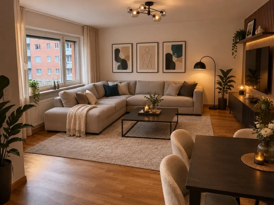 Helle 3.5-Zimmerwohnung mit Balkon! – Foto 2 von 9